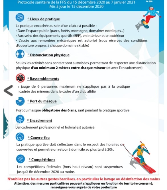 reprise activité au 15 décembre